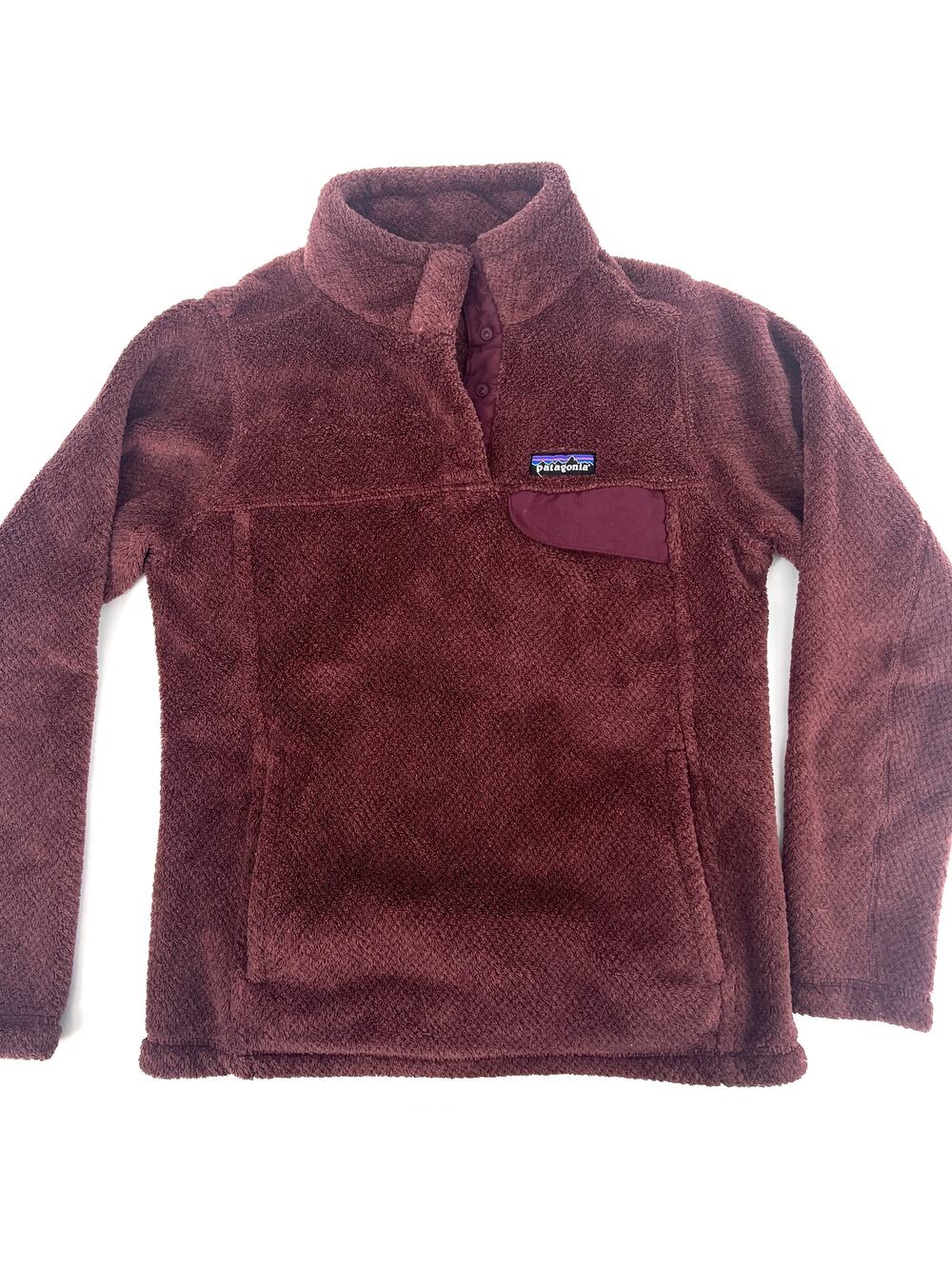 Patagonia Re-Tool Snap T Polartec Fleece Pullover Plum Date Color Size S